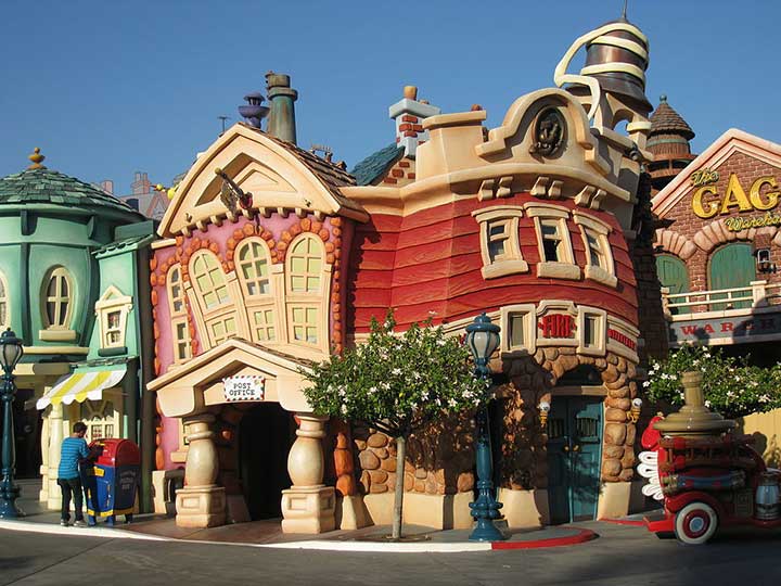 Sehenswürdigkeiten in der USA - Disneyland Toontown.
