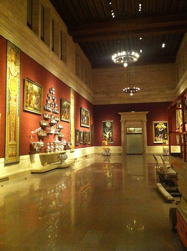 Sehenswürdigkeiten in der USA - Boston, Museum of Fine Arts, salle espagnole.