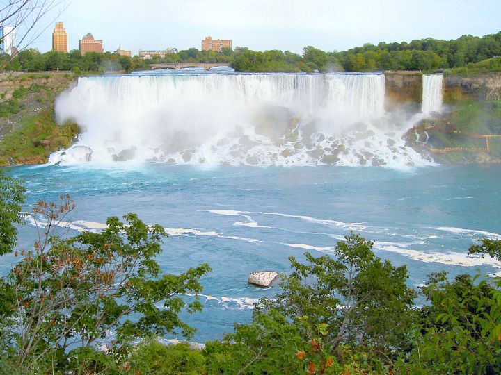 Sehenswürdigkeiten in der USA - Die Niagarafälle im Bundesstaat New York