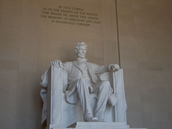 Sehenswürdigkeiten in der USA - Das Lincoln Memorial in Washington D.C.