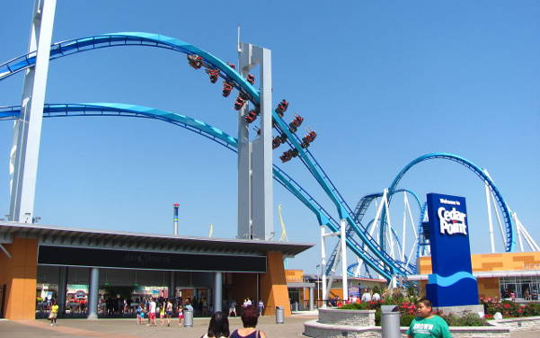 Cedar Point - Einer der größten Vergnügungsparks der USA - Sehenswürdigkeiten USA