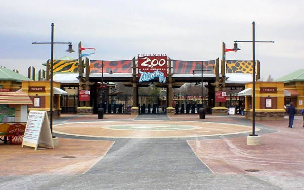 Columbus Zoo and Aquarium in Powell, Ohio mit der Zoombezi Bay - Sehenswürdigkeiten USA