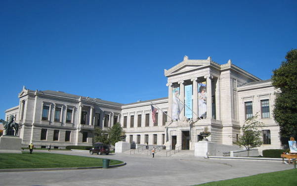 Museum of Fine Arts eine beliebte Attraktion in Boston - Sehenswürdigkeiten USA