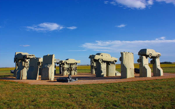 Carhenge - Stonehenge der USA - Sehenswürdigkeiten USA