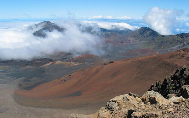 Haleakala National Park auf den Insel Maui in Hawaii - Sehenswürdigkeiten USA