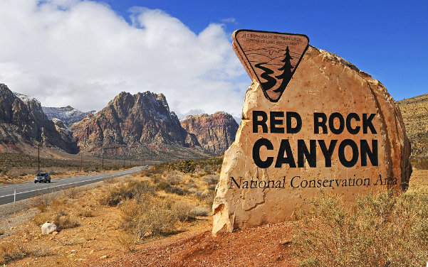 Red Rock Canyon - In der Nähe von Las Vegas - Sehenswürdigkeiten USA