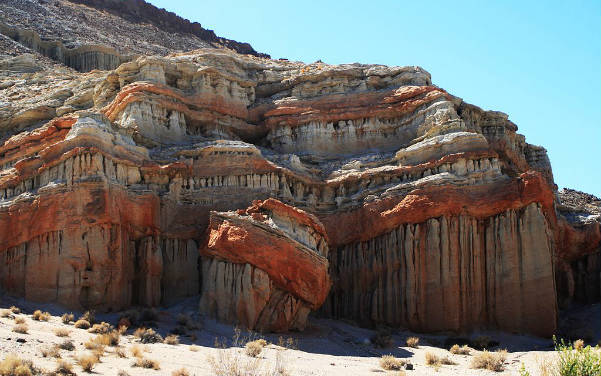 Red Rock Canyon State Park in Südkalifornien - Sehenswürdigkeiten USA