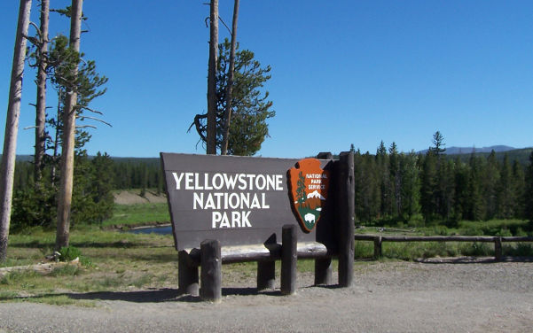 Yellowstone National Park mit Yellowstone River & Yellowstone Vulkan - Sehenswürdigkeiten USA