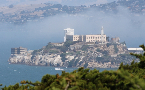 Alcatraz - die berühmte Gefängnisinsel Alcatraz in San Francisco - Sehenswürdigkeiten USA