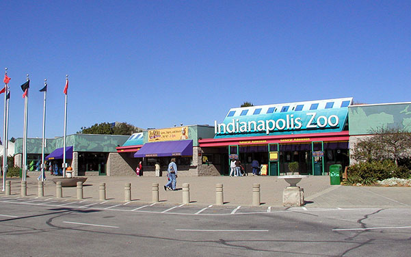 Indianapolis Zoo im White River State Park - Sehenswürdigkeiten USA